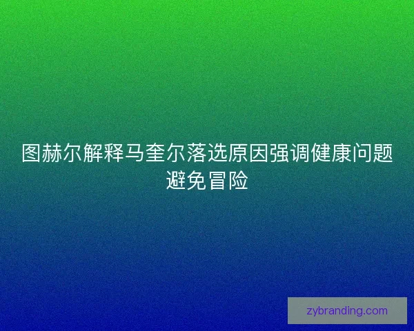 图赫尔解释马奎尔落选原因强调健康问题避免冒险